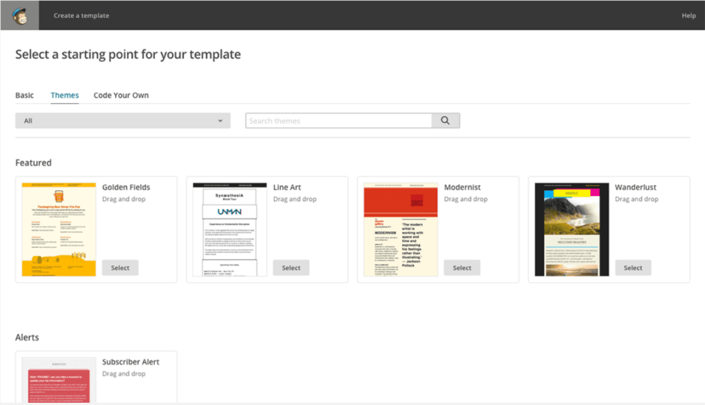 MailChimp vs ConvertKit: MailChimp email Editor